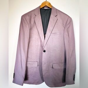 H&M Men's Pink Linen Blazer